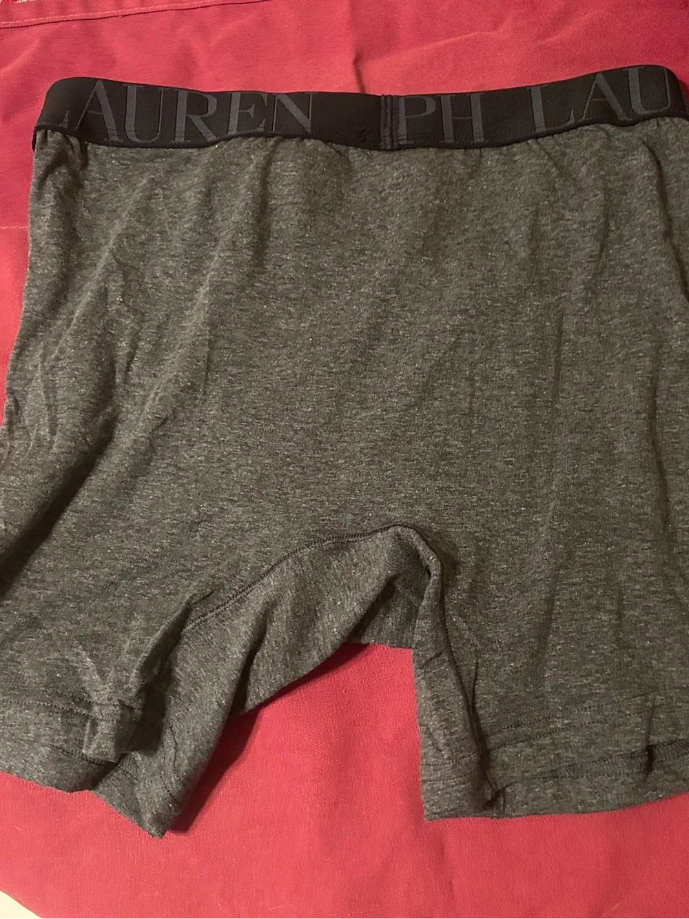 Polo by Ralph Lauren Men's Gray Classic Stretch Cotton Medium Boxer Briefs